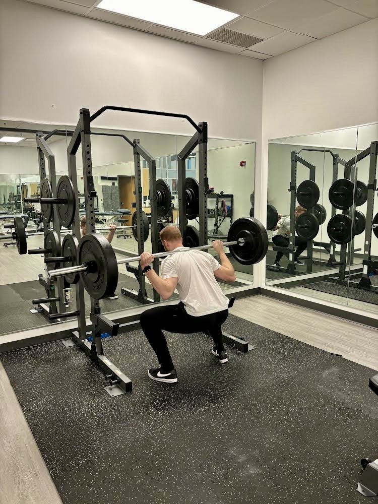 pt squats with bar