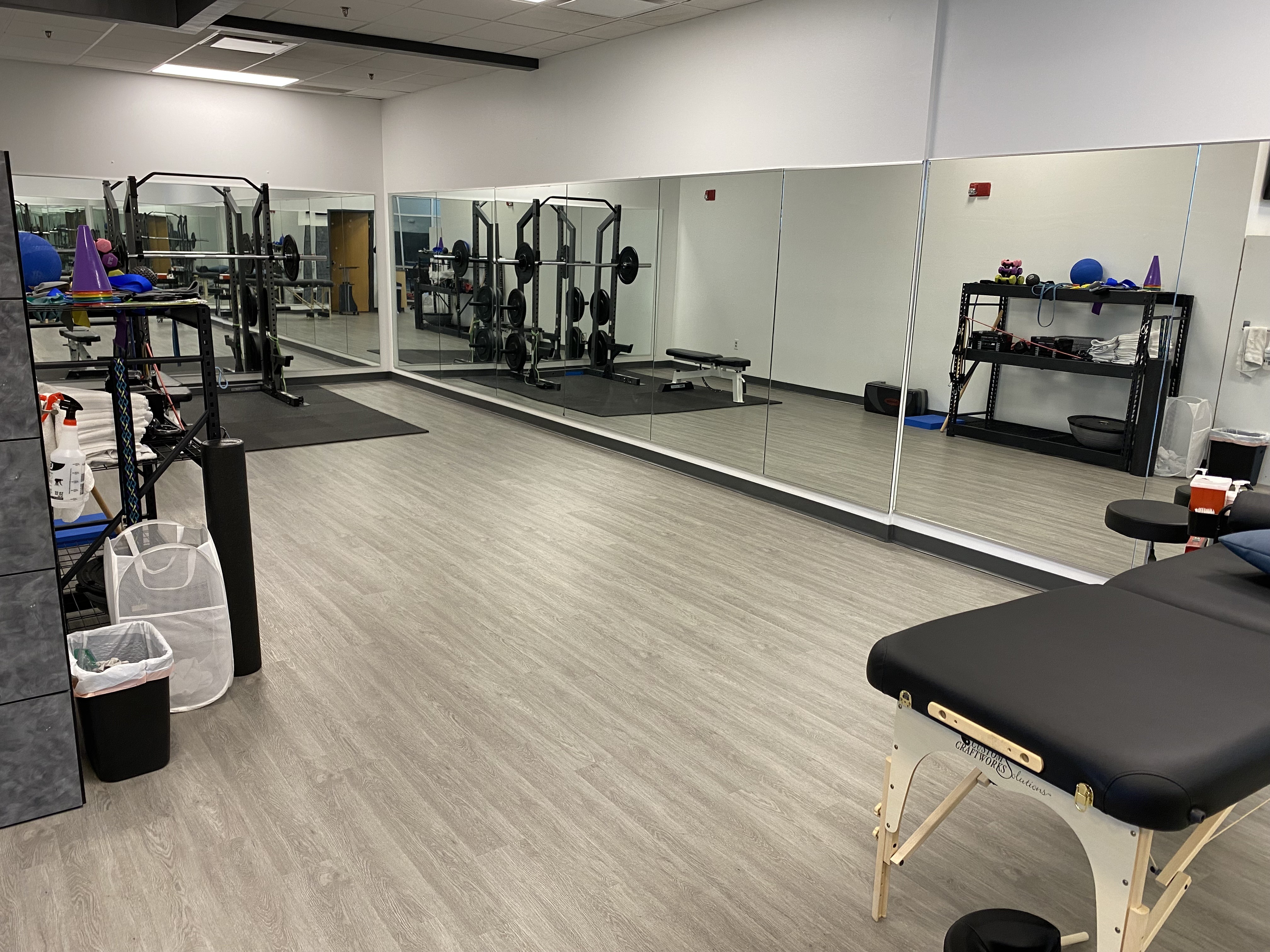 physical therapy room in cary