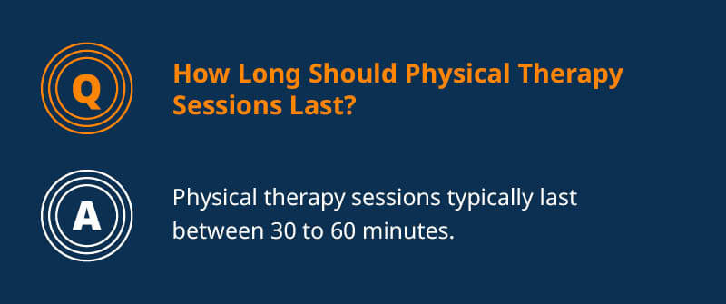 How Long Should Physical Therapy Sessions Last_