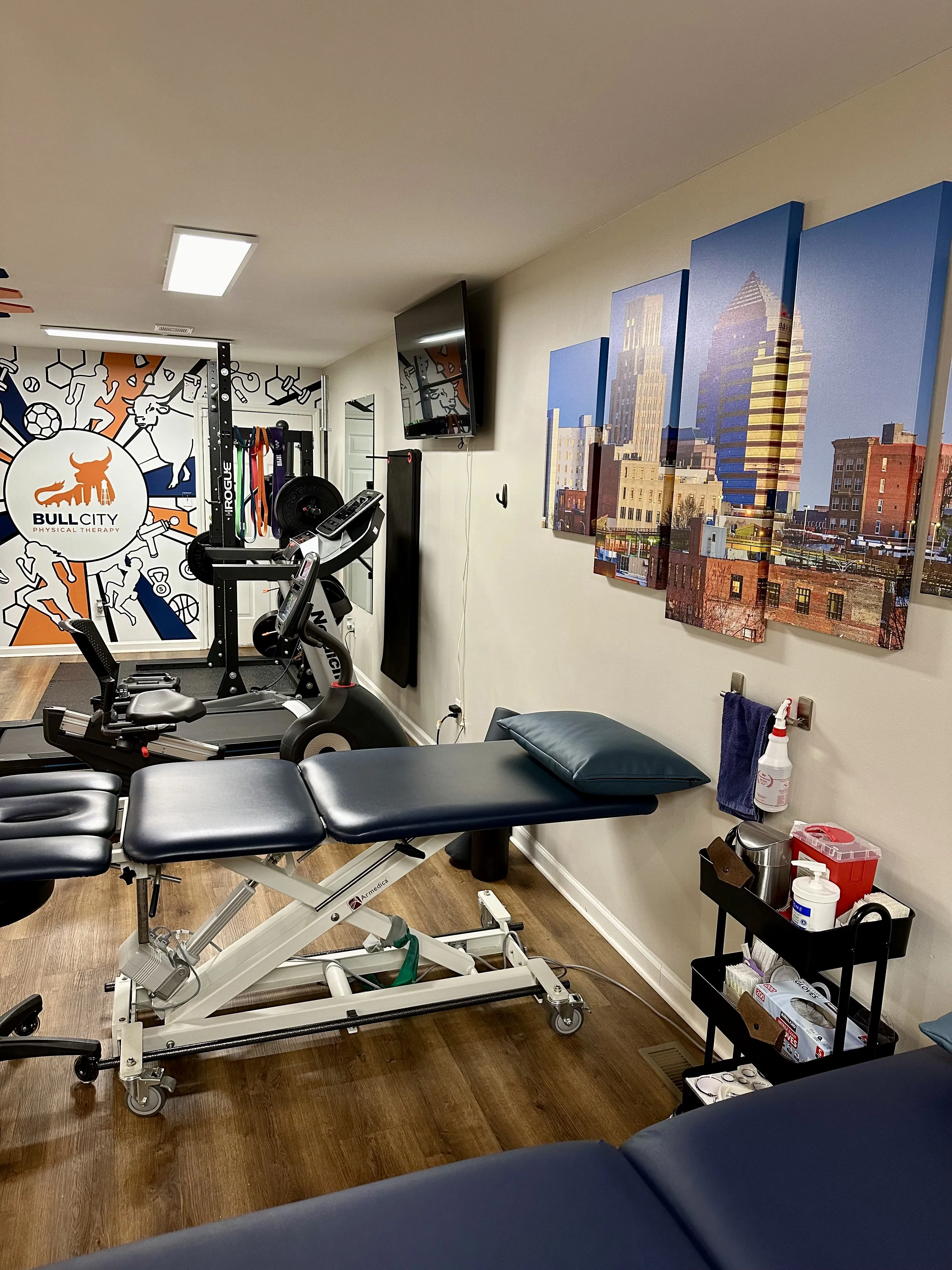 physical therapy table Durham office